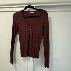 Marine Layer Women’s Henley Top - S
